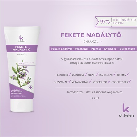 Fekete nadálytő emulgél (175 ml)