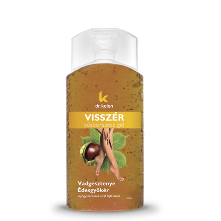 Vadgesztenyés sósborszesz gél visszeres lábra (150 ml)