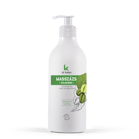 Zöld kávés masszázstej mélyzsírégetéshez (500ml)