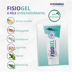 FISIOGEL emulgél 6 féle gyógynövénnyel - 100 ml