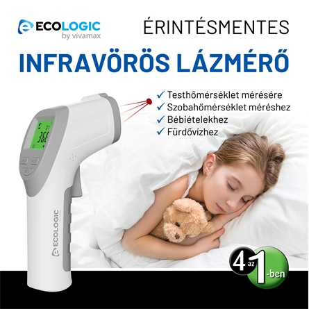 Érintés nélküli (non-contact) lázmérő