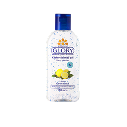 Glory kézfertőtlenítő gél 100 ml citrom illattal