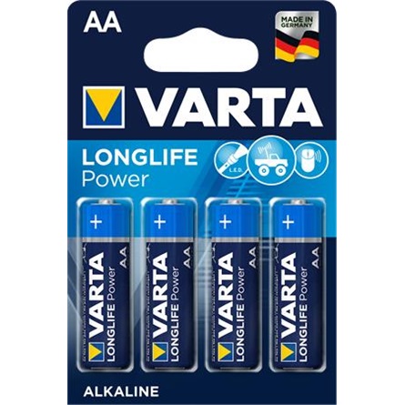 Varta "Longlife Power" AA ceruza elem (4db)