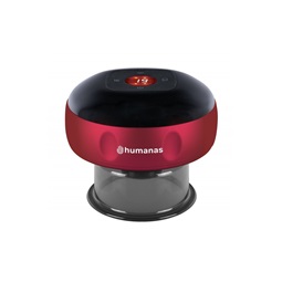 Humanas BB01 - Köpölyöző készülék (piros)