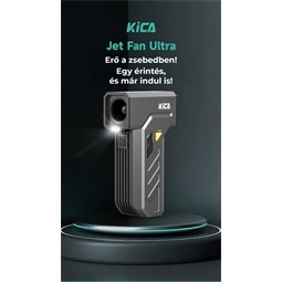 KiCA JetFan Ultra fúvóka - fekete