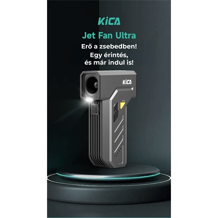 KiCA JetFan Ultra fúvóka - fekete