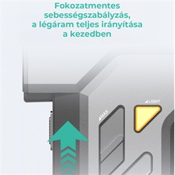 KiCA JetFan Ultra fúvóka - fekete