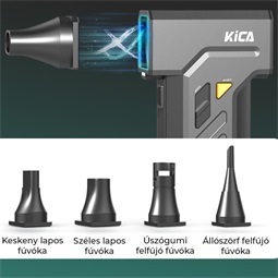 KiCA JetFan Ultra fúvóka - fekete