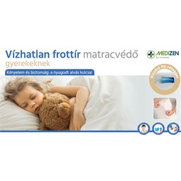Vízhatlan frottír matracvédő gyerekeknek