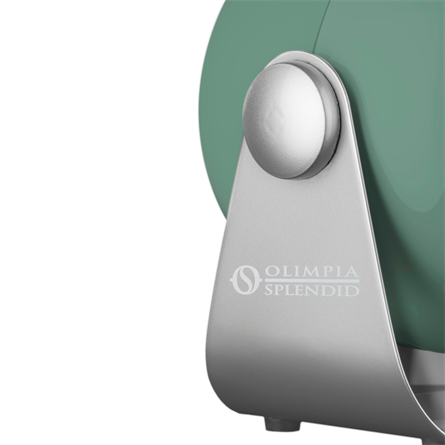 Olimpia "Design" elektromos hősugárzó zöld színben