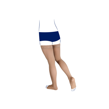 VENOFLEX KOKOON ABSOLU méz színű női combfix nyitott hosszú 15-20 Hgmm 2. méret