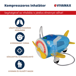 V27 Kompresszoros inhalátor "repülő"
