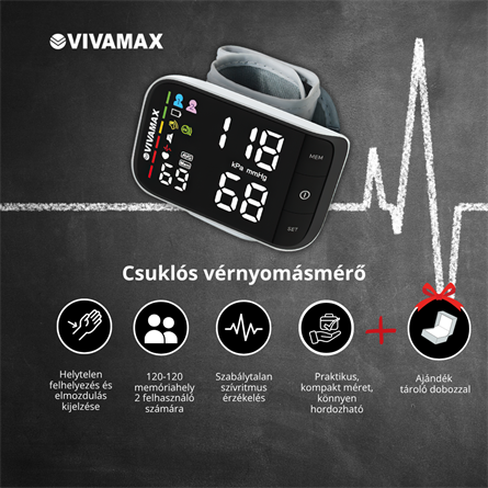 V36 Csuklós vérnyomásmérő