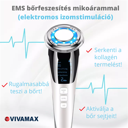 Hot&Cool arckezelő készülék EMS technológiával