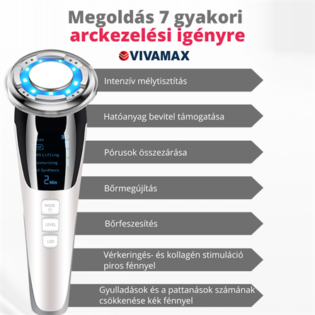 Hot&Cool arckezelő készülék EMS technológiával