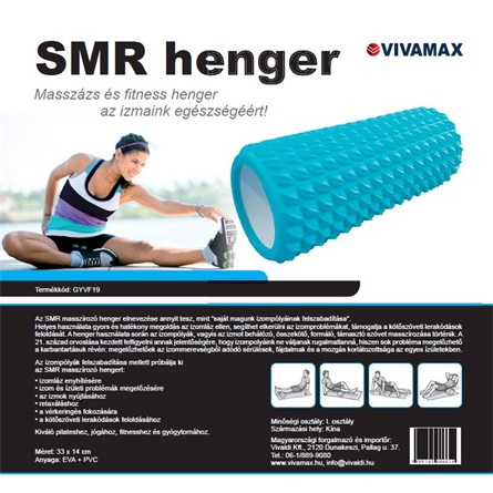 SMR henger kék