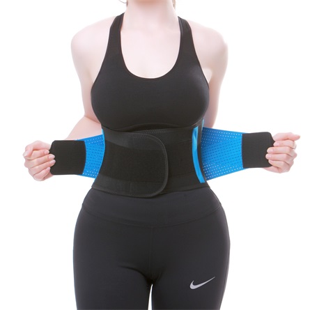 Sport derékszorító merevítéssel és elasztikus pántrendszerrel XL