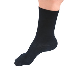 "Silver Socks Long" ezüstszálas zokni fekete (39-42)