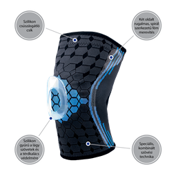 OrtoCare sport térdszorító patella gyűrűvel XL