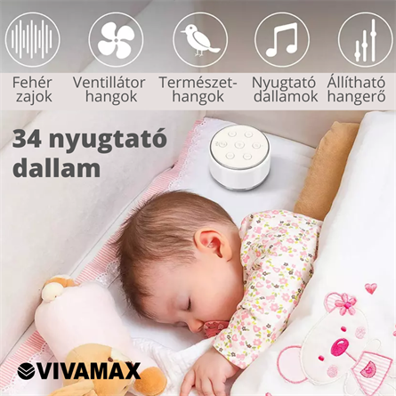 Nature&Relax "Compact" hang- és dallamterápiás (fehér zaj) készülék
