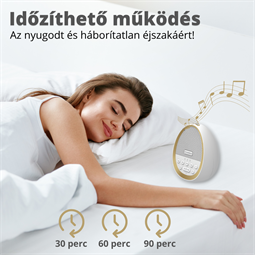 Nature&Relax hang- és dallamterápiás (fehér zaj) készülék