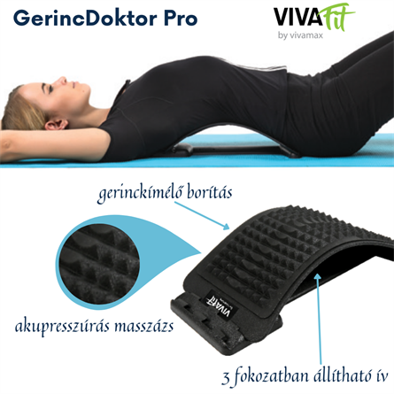 GerincDoktor “Pro” hátnyújtó pad