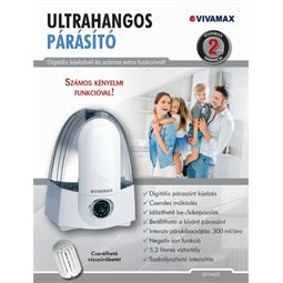 Multifunkciós ultrahangos párásító készülék