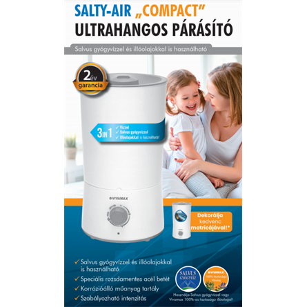 Salty-Air "Compact" ultrahangos párásító 3in1