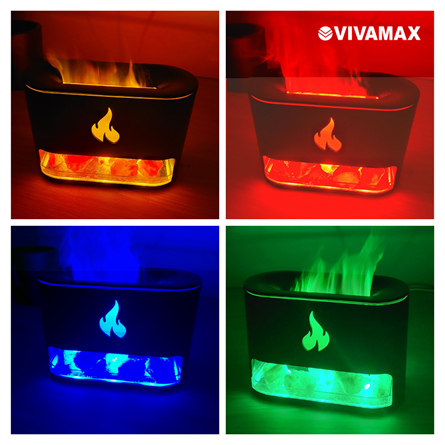 "Flame" aromadiffúzor sókristályokkal