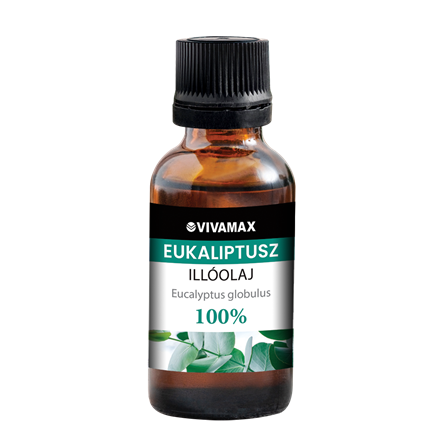 Eukaliptusz 100%-os tisztaságú illóolaj (10 ml)
