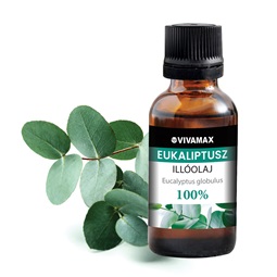 Eukaliptusz 100%-os tisztaságú illóolaj (10 ml)