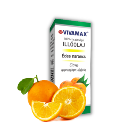 Édes narancs 100%-os tisztaságú illóolaj (10 ml)