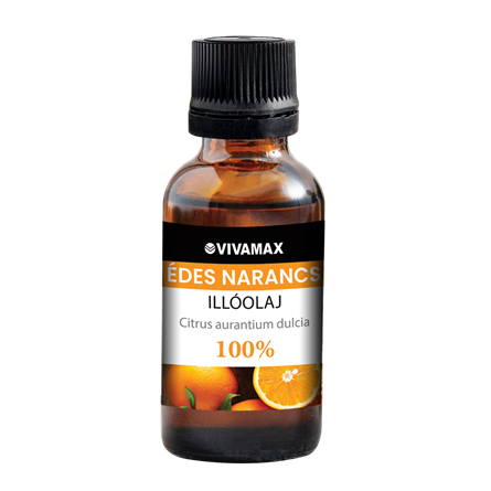 Édes narancs 100%-os tisztaságú illóolaj (10 ml)