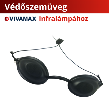 Védőszemüveg infralámpához és lézer kezeléshez