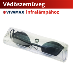 Védőszemüveg infralámpához és lézer kezeléshez