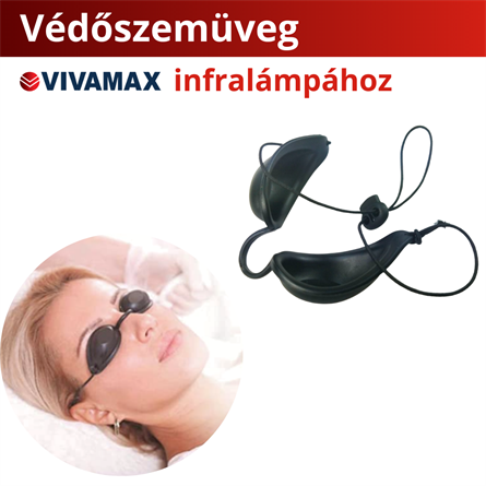 Védőszemüveg infralámpához és lézer kezeléshez