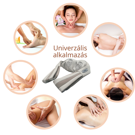 Shiatsu univerzális masszírozó