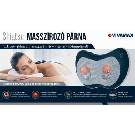 Shiatsu univerzális masszírozó párna