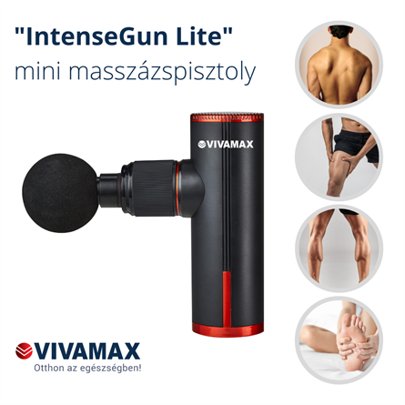 "IntenseGun Lite" masszázspisztoly (akkumulátoros)