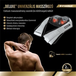 "DeLuxe" univerzális masszírozó akkumulátorral
