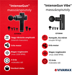 IntenseGun "Vibe" masszázspisztoly