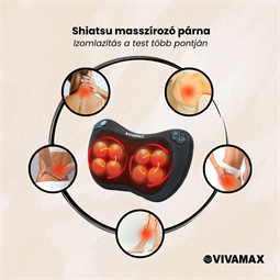 "Shiatsu" masszírozó párna