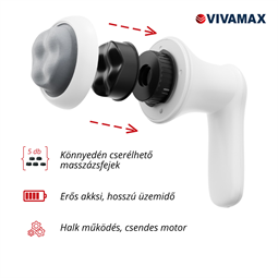 „Relax & Tone” kézi masszírozó