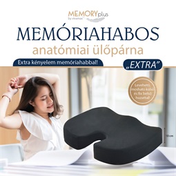 Memóriahabos anatómiai ülőpárna "Extra"