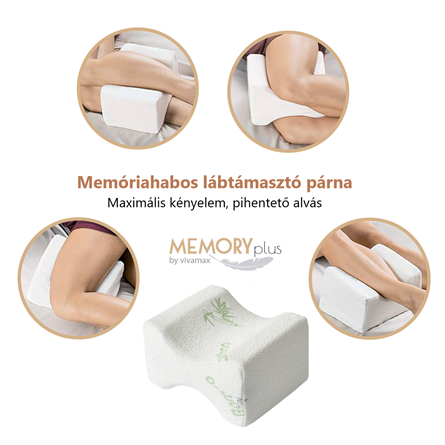 Memóriahabos lábtámasztó párna