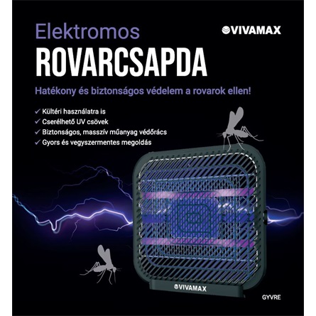 Vivamax elektromos rovarcsapda