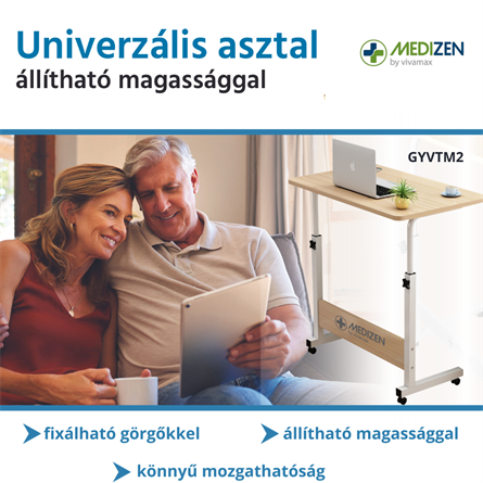 Univerzális asztal állítható magassággal