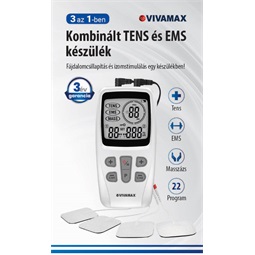 Kombinált TENS és EMS készülék