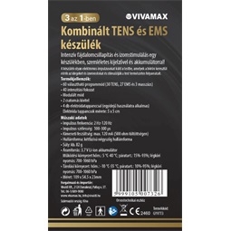 Kombinált TENS és EMS készülék