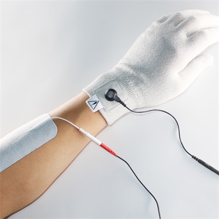 Kezelő kesztyű TENS/EMS készülékekhez